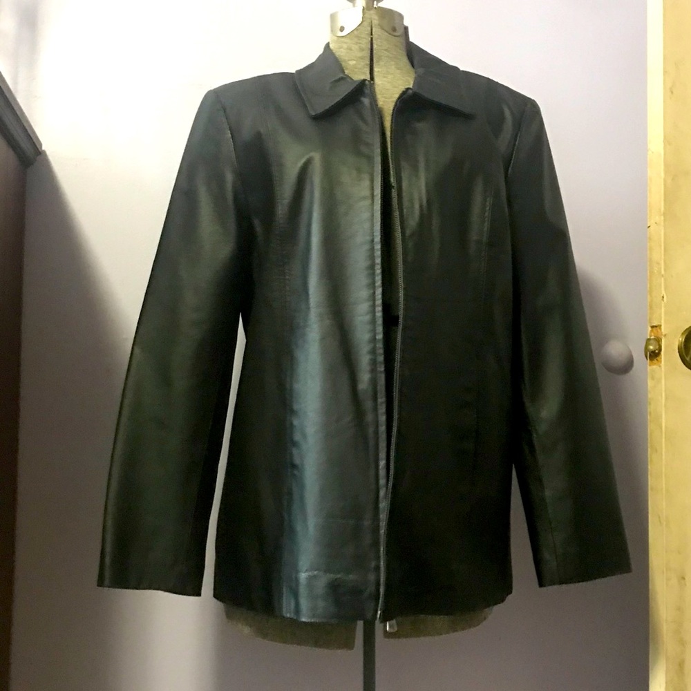 🔥Leather jacket Size L 🔥